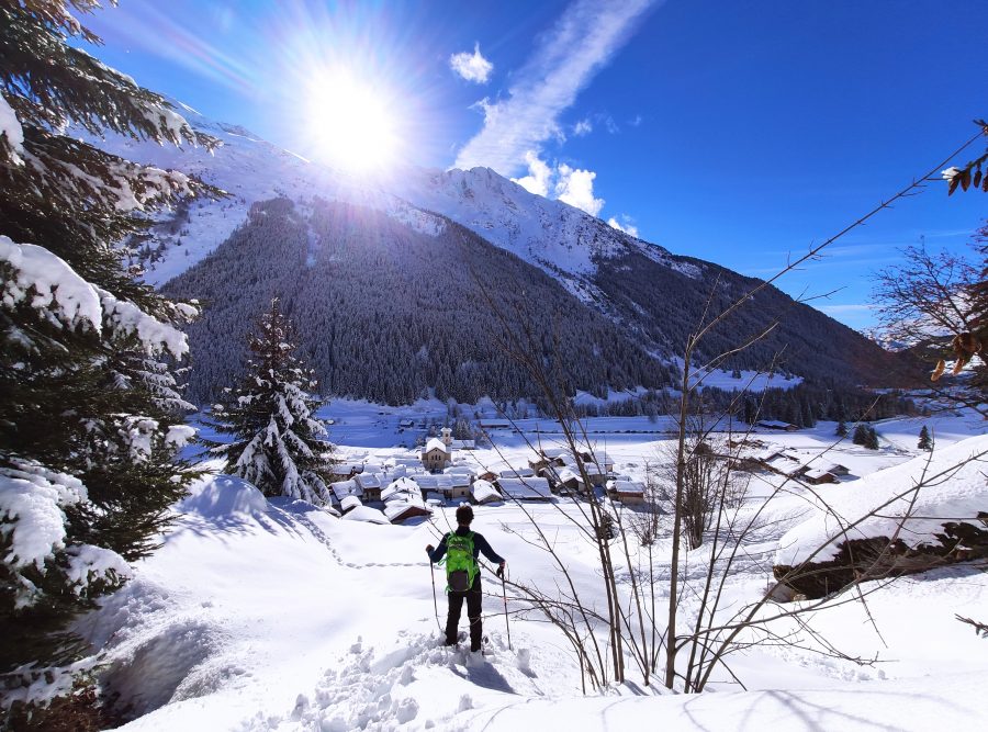 Champagny-en-Vanoise: a paradise of Nordic activities